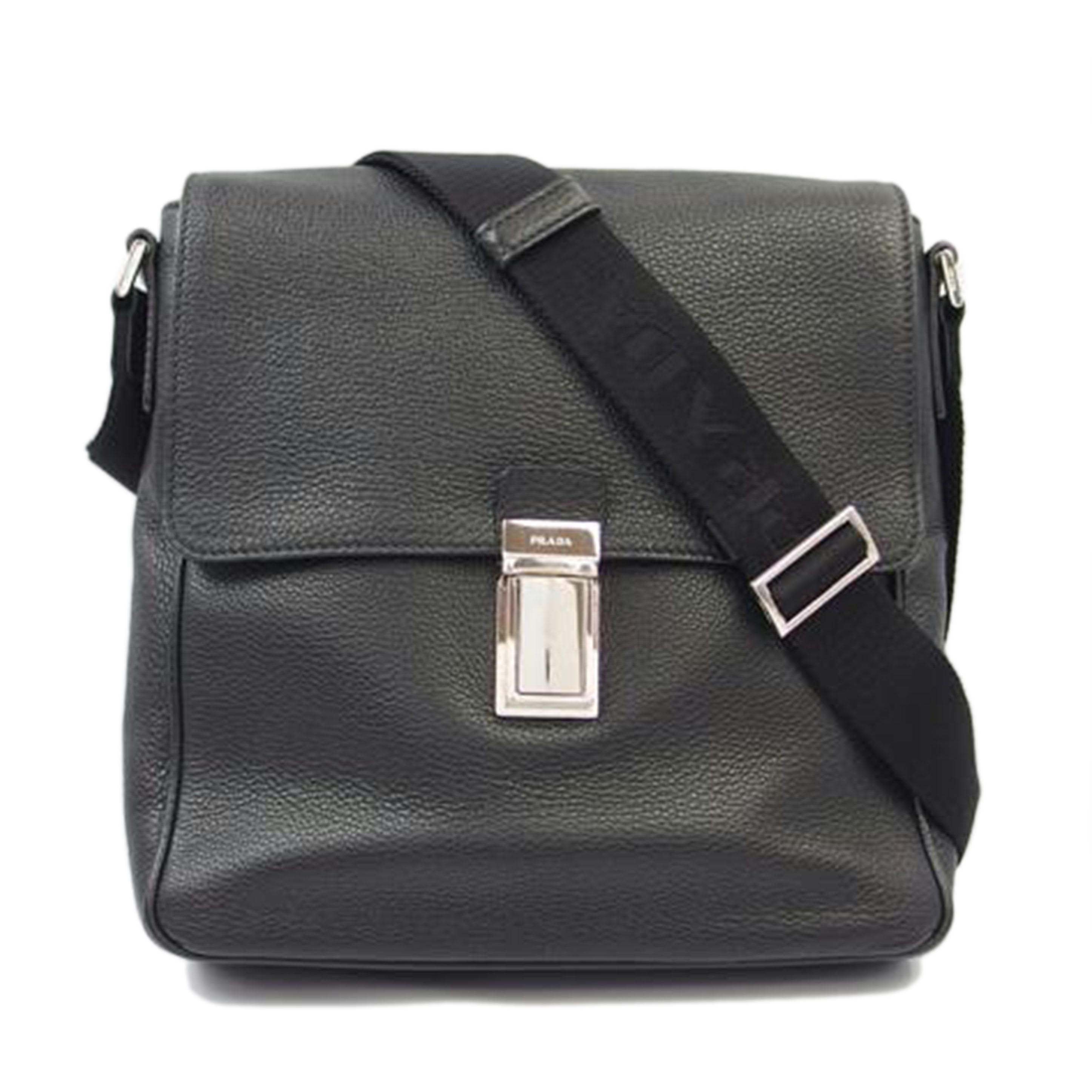 PRADA プラダ/レザーショルダーバッグ/金具キズ有/2VD005//165/Aランク/83