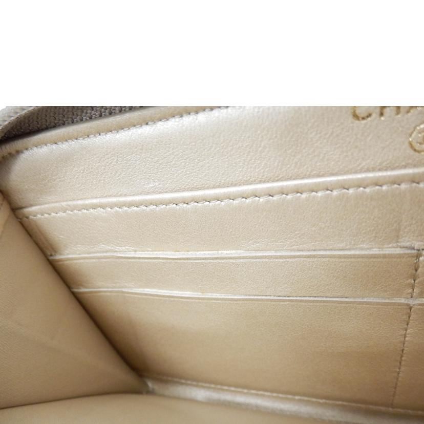 CHANEL シャネル/カメリアラウンドファスナー長財布 //15877341/Bランク/88