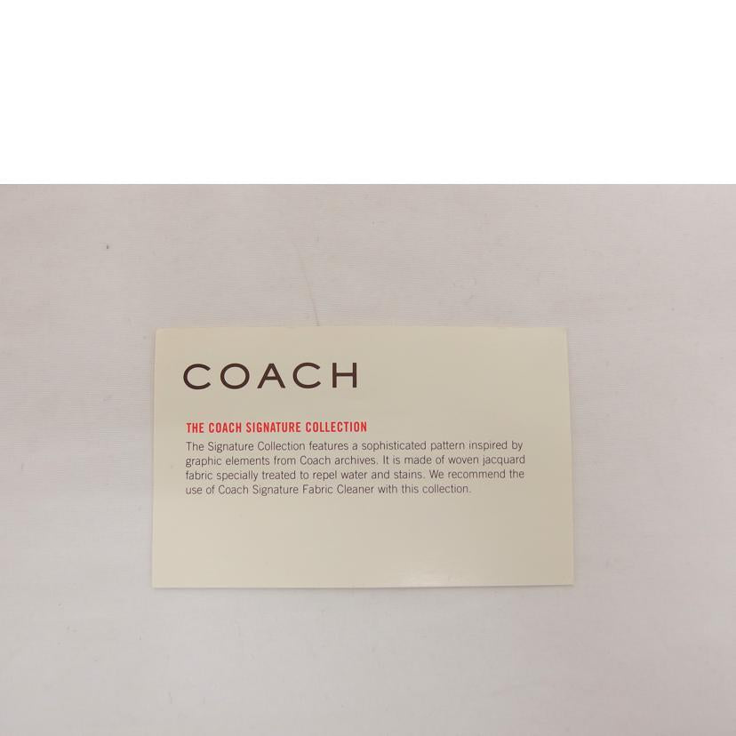 COACH コーチ ブラウン ベージュ/シグネチャーストライプ/ショルダーバッグ/F06016//B07**/ABランク/04