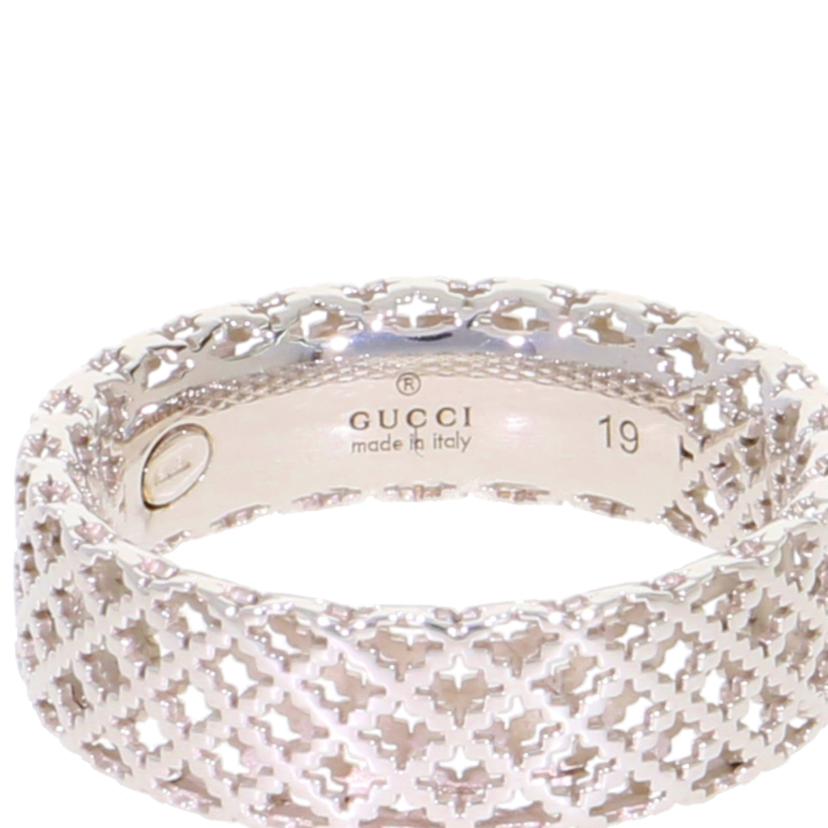 GUCCI グッチ/K18WG ディアマンティッシマリング/1695M//Aランク/09