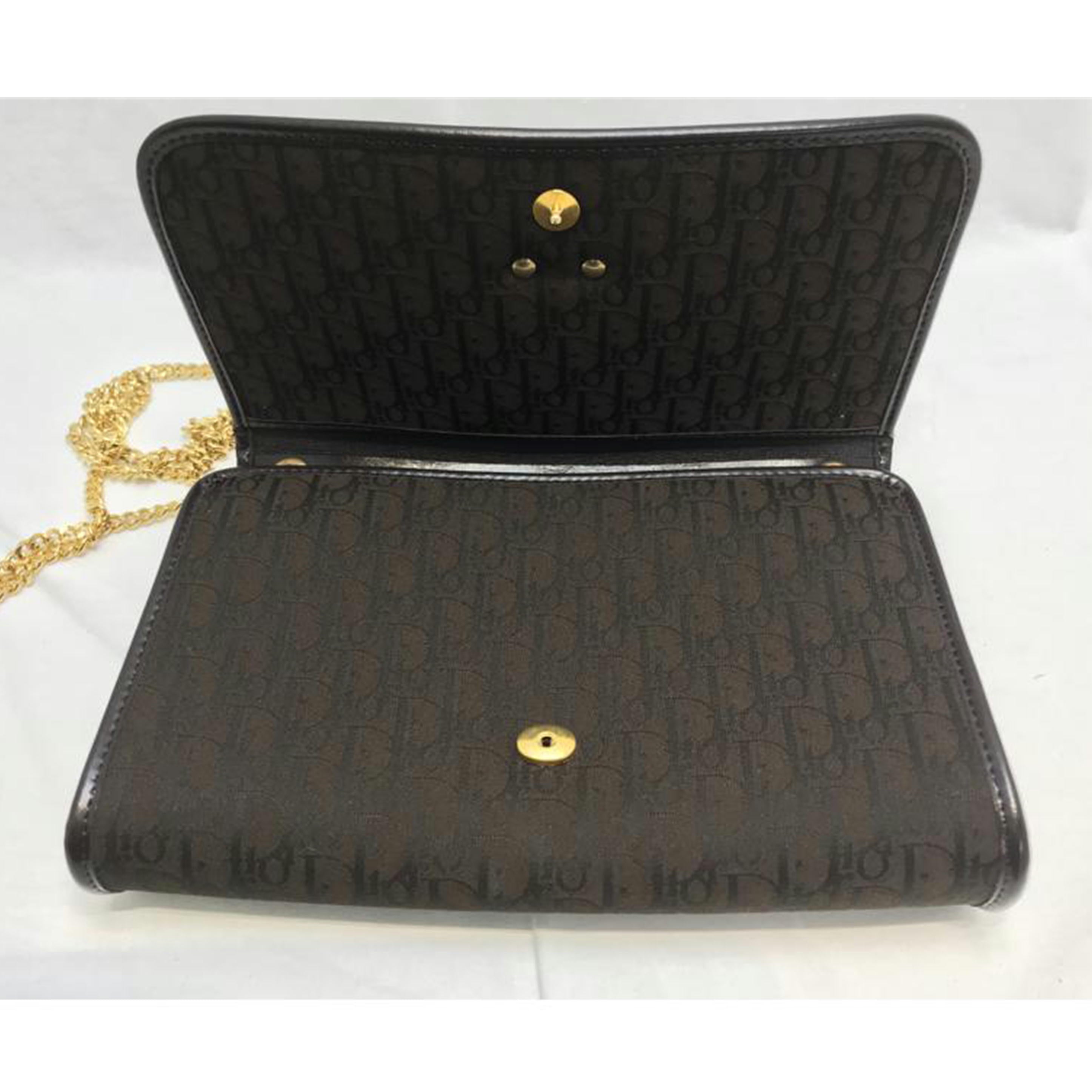 Christian Dior クリスチャンディオール/トロッターチェーンショルダーバッグ//ABランク/51