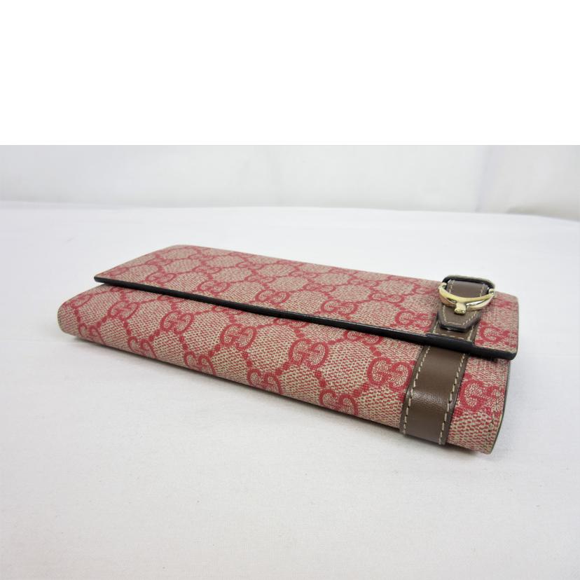GUCCI グッチ/GGスプリーム 二つ折り長財布/309760//584563/Bランク/70