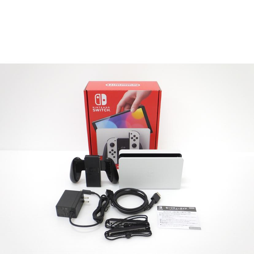 任天堂 任天堂/有機ELモデルスイッチ本体ホワイト/HEG-S-KAAAA//XTJ10001921815/Bランク/88