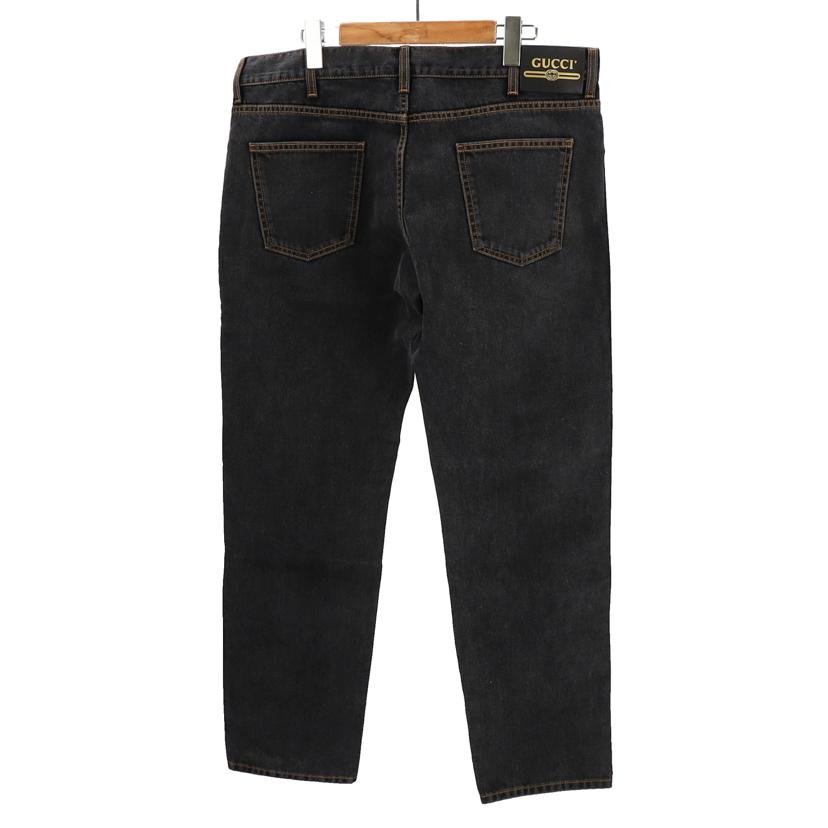 GUCCI グッチ/エンブロイダリー付きテーパードデニムパンツ/408637 XDAP2//ABランク/09