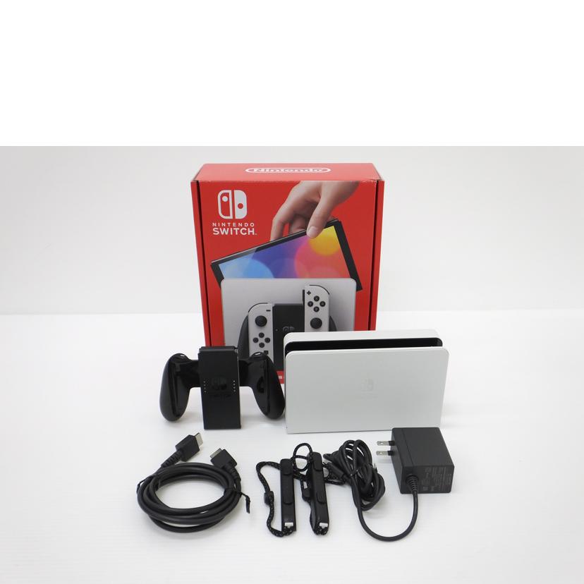 任天堂 任天堂/有機ELモデルスイッチ本体ホワイト/HEG-S-KAAAA//XTJ10001921815/ABランク/88