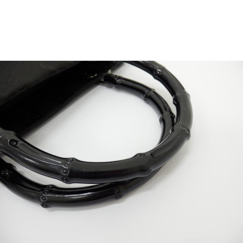 CUCCI グッチ/GGキャンバスバンブーハンドバッグ/002・1016//2123/Bランク/88