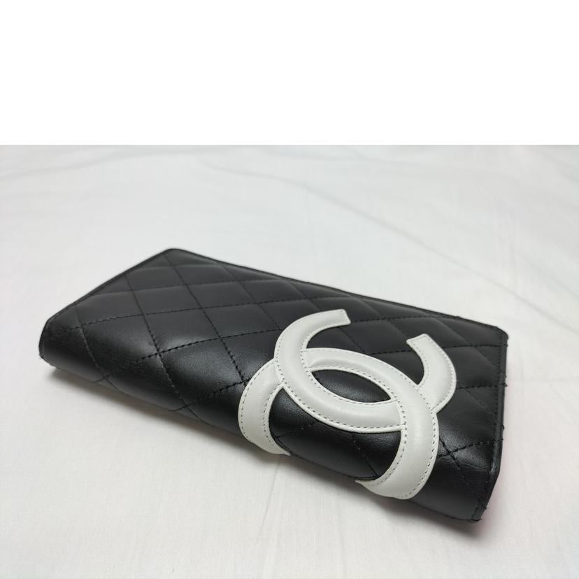CHANEL シャネル/カンボンライン 二つ折り財布/A26717//14593202/ABランク/52