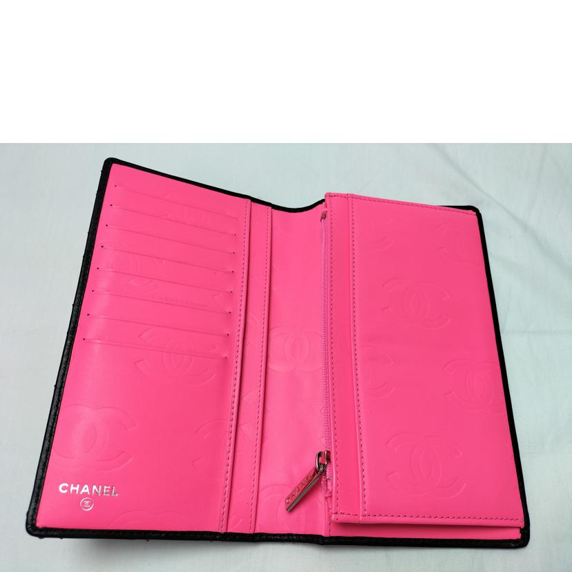 CHANEL シャネル/カンボンライン 二つ折り財布/A26717//14593202/ABランク/52