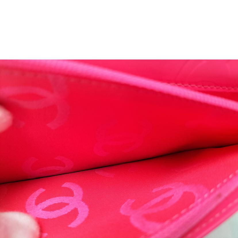 CHANEL シャネル/カンボンライン 二つ折り財布/A26717//14593202/ABランク/52