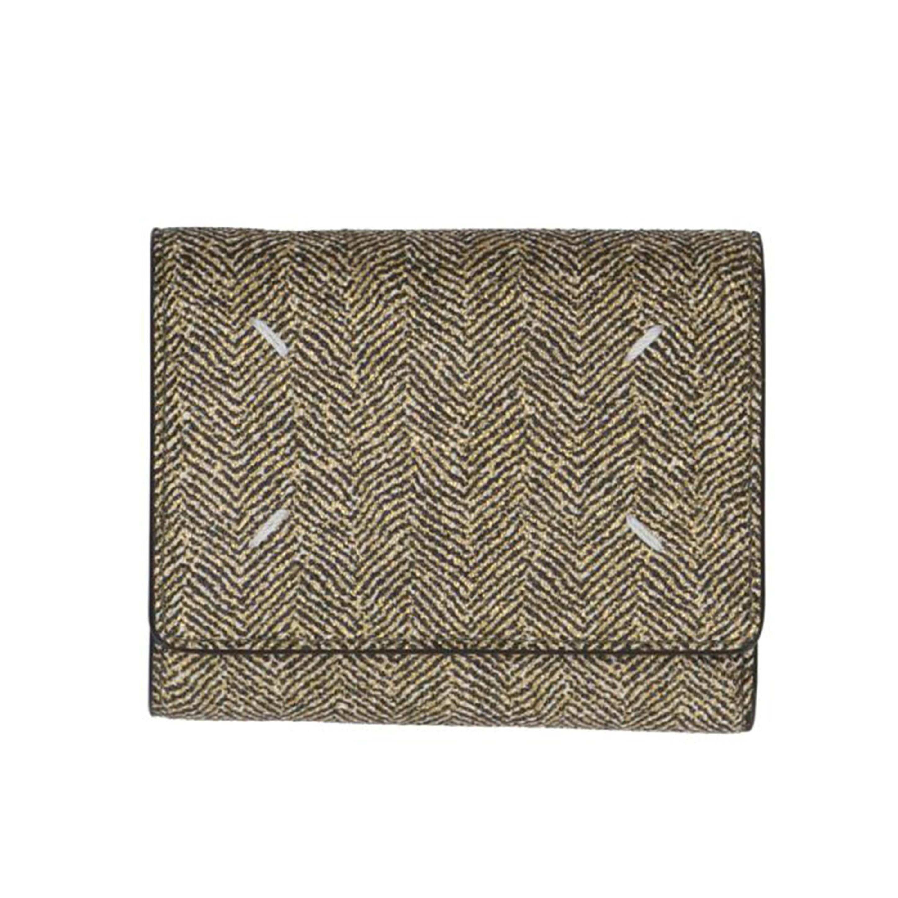 Maison Margiela メゾンマルジェラ Maison Margiela ゴールド 三つ折り財布 メンズ/三つ折り財布/SA3U10020//P51**/SAランク/37