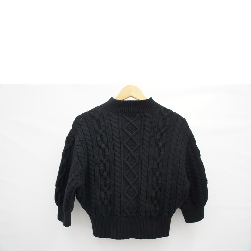 LOUIS VUITTON ルイ・ヴィトン/ケーブルニット BLK//ABランク/94