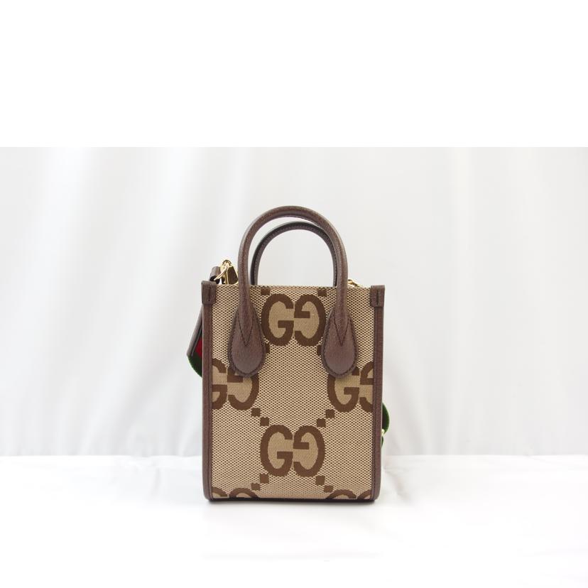 GUCCI グッチ/ジャンボGGミニトート/699406//498075/Aランク/83