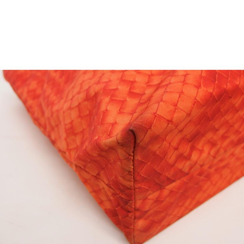 BOTTEGA VENETA ボッテガヴェネタ/イントレッチオリュージョン/ナイロントートバッグ/オレンジ//B02629023J/Bランク/04