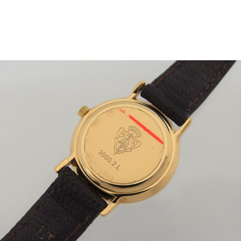 GUCCI グッチ/ローマンベゼル/シェリーライン文字盤/アナログウォッチ/クォーツ/3000.2.L//0426963/Bランク/04