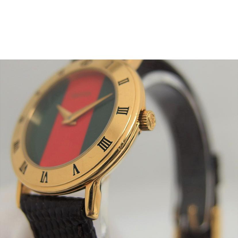 GUCCI グッチ/ローマンベゼル/シェリーライン文字盤/アナログウォッチ/クォーツ/3000.2.L//0426963/Bランク/04