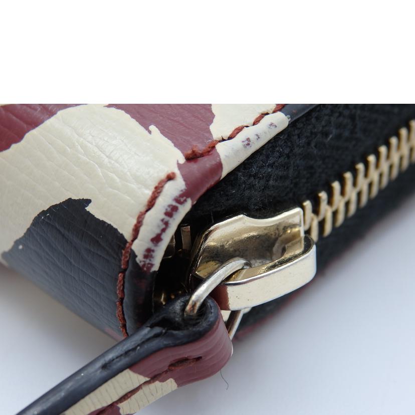 GUCCI グッチ/レオパードラウンドファスナーウォレット/309705//493075/ABランク/93