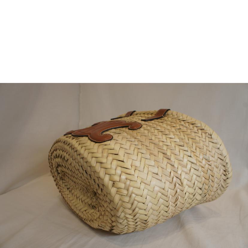 CELINE セリーヌ/ティーントリオンフクラシックパニエストローバッグ//ABランク/92