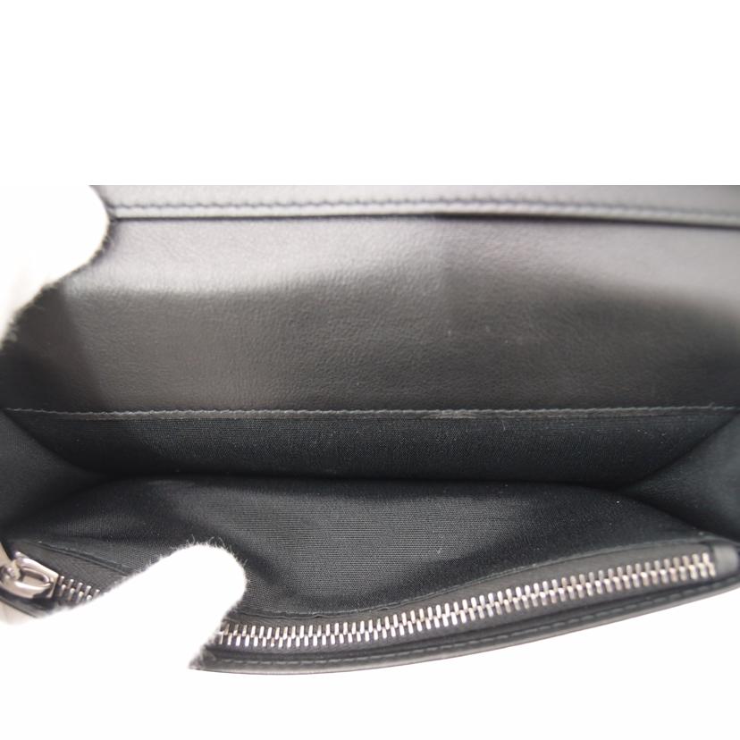 Christian Dior クリスチャンディオール 二つ折り長財布 黒 メンズ/オブリーグバーティアカル長財布/ブラック//BO0***/SAランク/69