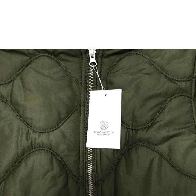 BEAUTY&YOUTH ビューティーアンドユース/ナイロン ヘチマキルティングオーバージャケット/オリーブ/1625-105-4889-6750//SAランク/51