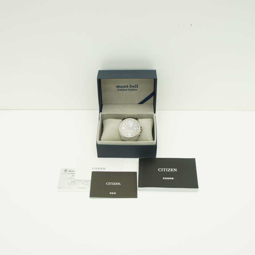 CITIZEN シチズン/プロマスター/montーbell/電波ソーラー/CB0171-89E//082******/Aランク/06