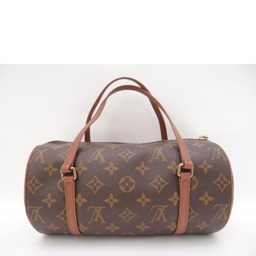 LV ルイ・ヴィトン ハンド 旧型 筒型 レディース 小さめ ブラウン/パピヨン26/モノグラム/M51366//TH1901/ABランク/69