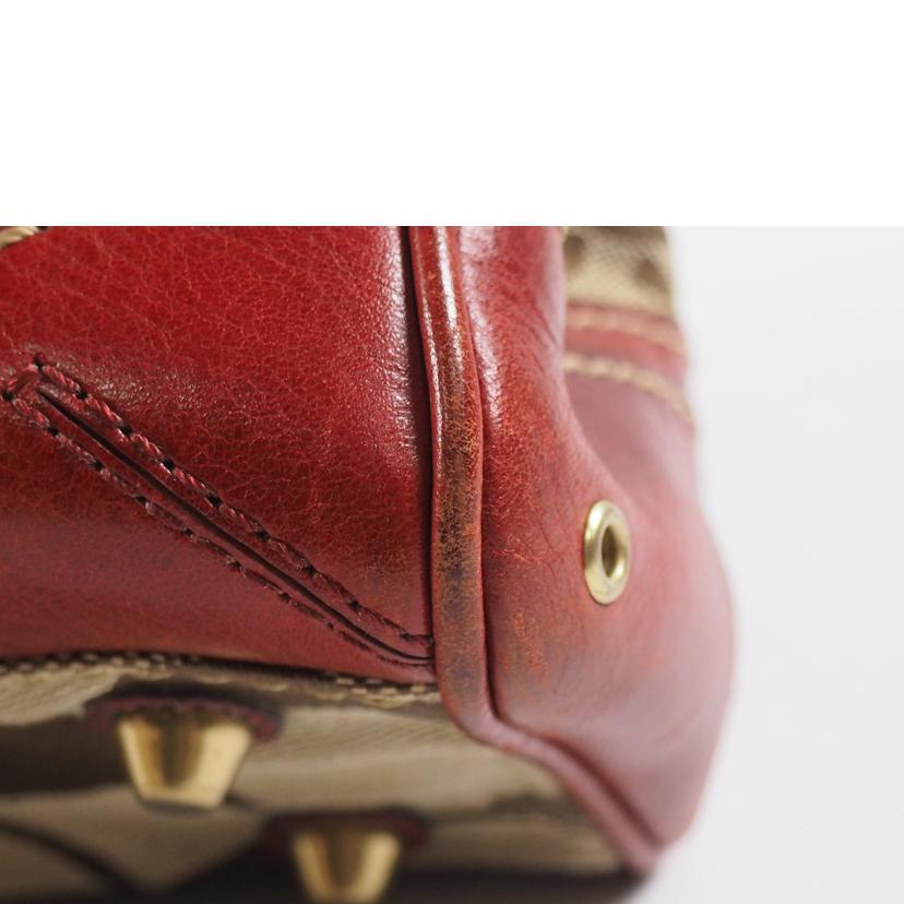 COACH コーチ/ハンプトンズシグネチャーサッチェル ハンドバッグ/10544//J06**/Bランク/79