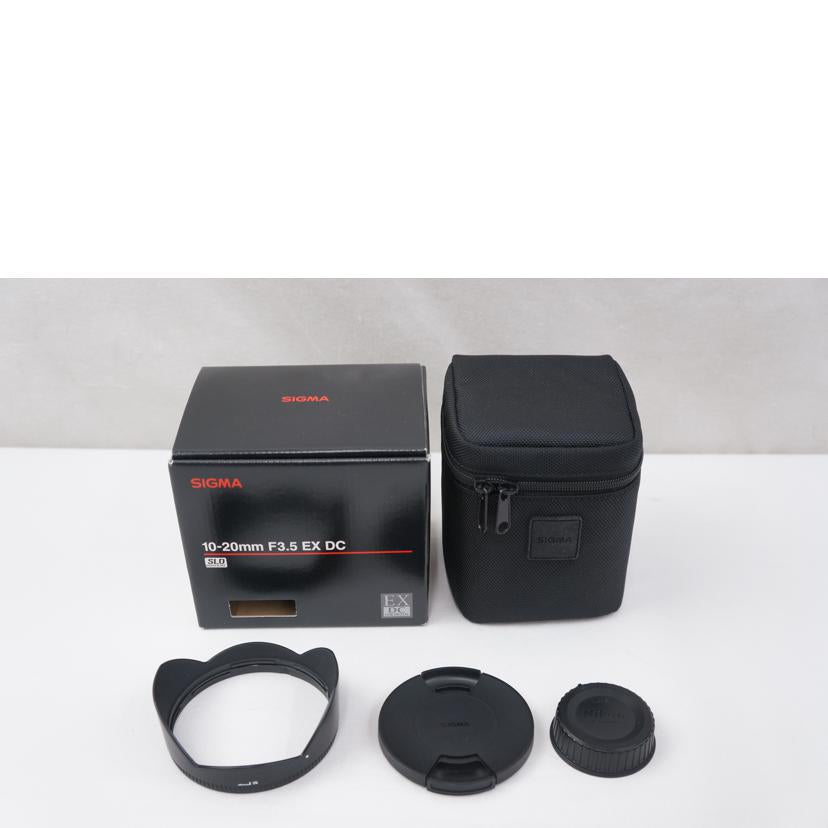SIGMA シグマ/デジタル対応レンズ/10-20mm F3.5 EX DC HSM//15963727/ABランク/67