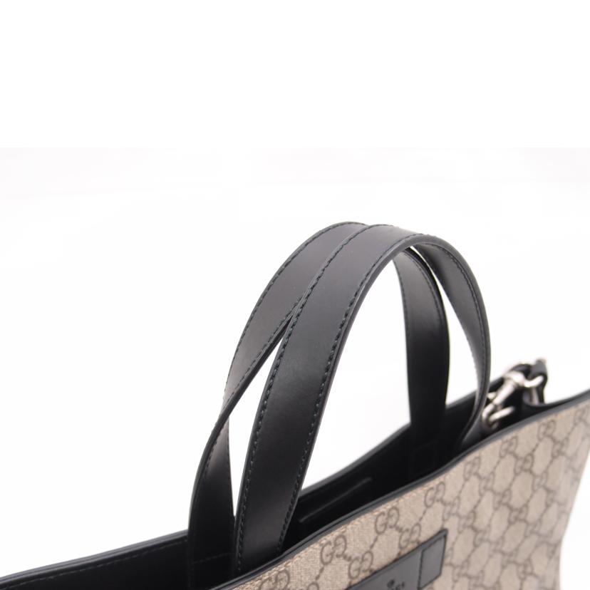 GUCCI グッチ ハンドバック ショルダーバッグ 黒 シェリー A4対応 通勤 通学 斜め掛け 肩掛け レディース メンズ/GGスプリーム2wayトート/ブラック/456217//493***/SAランク/69