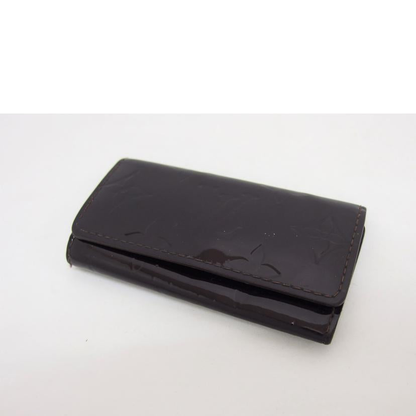 LV ルイヴィトン/ミュルティクレ4/ヴェルニ/アマラント/M93517//CA0048/Bランク/04