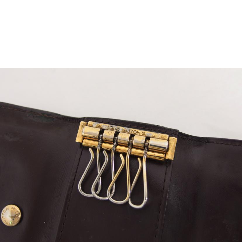 LV ルイヴィトン/ミュルティクレ4/ヴェルニ/アマラント/M93517//CA0048/Bランク/04