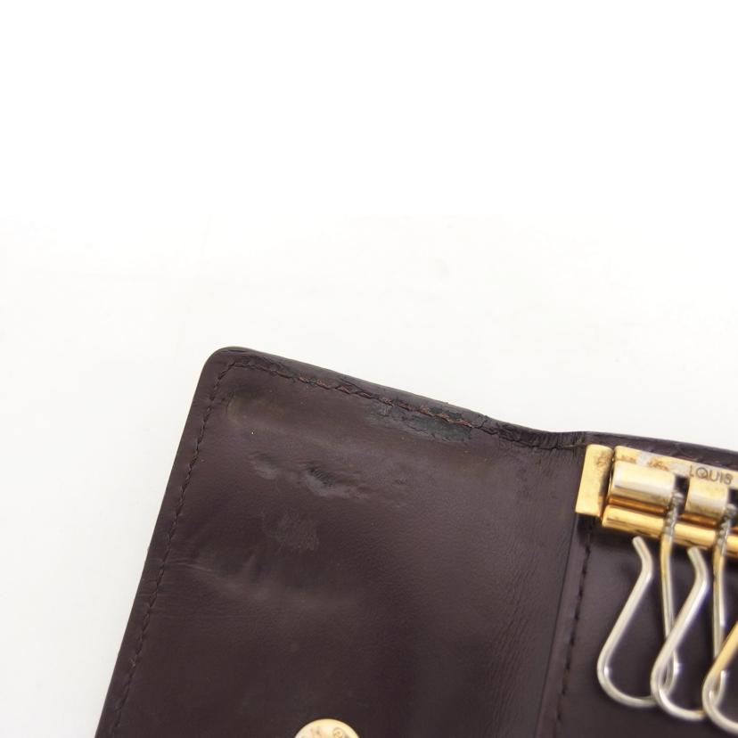 LV ルイヴィトン/ミュルティクレ4/ヴェルニ/アマラント/M93517//CA0048/Bランク/04