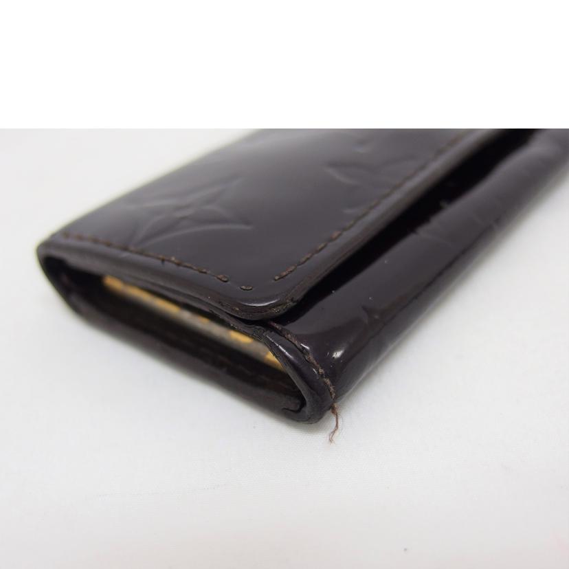 LV ルイヴィトン/ミュルティクレ4/ヴェルニ/アマラント/M93517//CA0048/Bランク/04