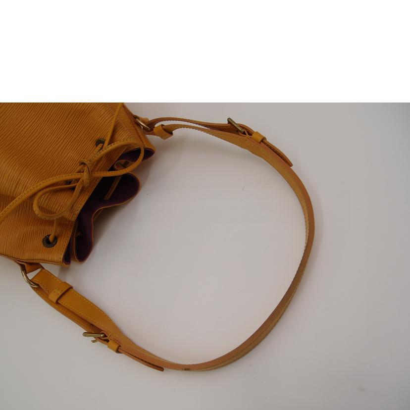 LV ルイ・ヴィトン ショルダーバッグ 肩掛け 巾着 黄色/プチ・ノエ/エピ/タッシリイエロー/M44109//AR0050/ABランク/69