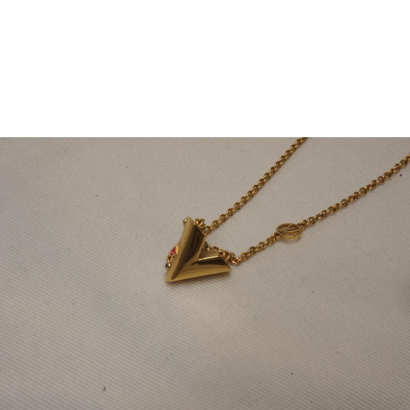 LV ルイヴィトン/コリエエッセンシャルVプラネットネックレス/M68920//VA0179/ABランク/92