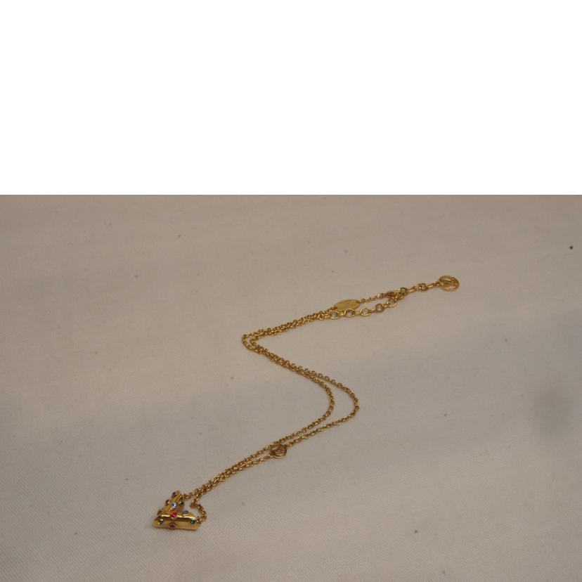 LV ルイヴィトン/コリエエッセンシャルVプラネットネックレス/M68920//VA0179/ABランク/92