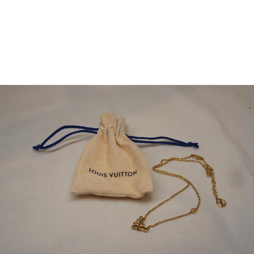 LV ルイヴィトン/コリエエッセンシャルVプラネットネックレス/M68920//VA0179/ABランク/92