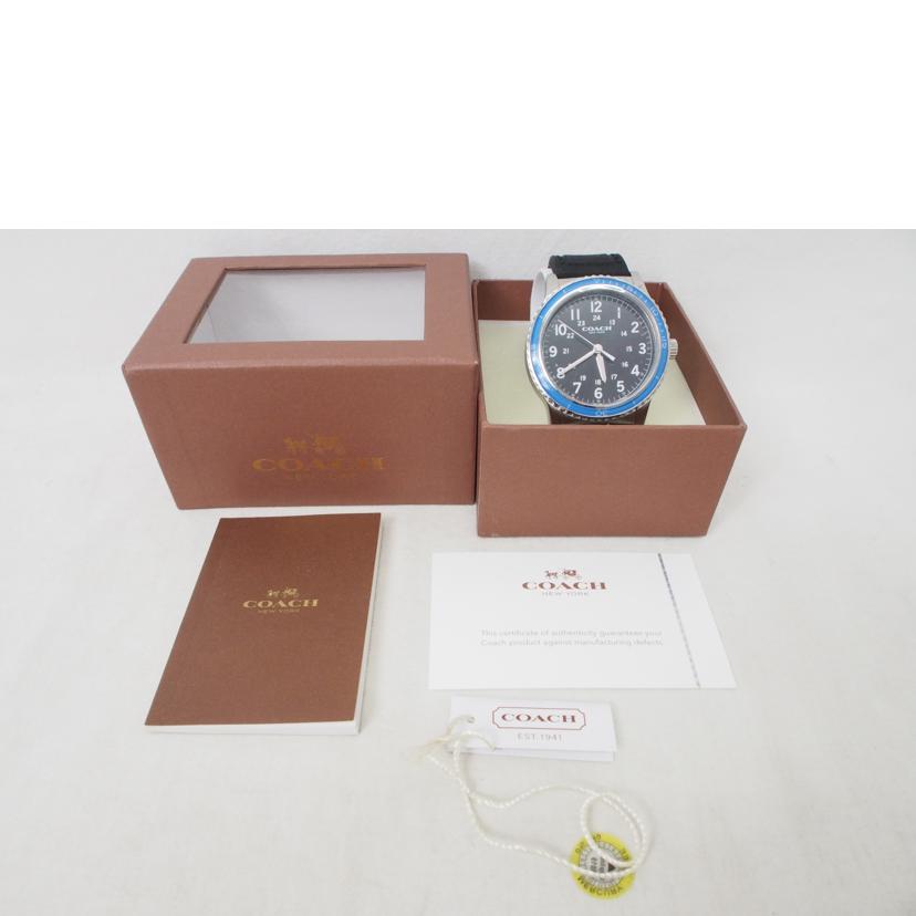 COACH コーチ/メンズ/クオーツ/ラバーバルト/CA.80.2.109.1256//Bランク/78