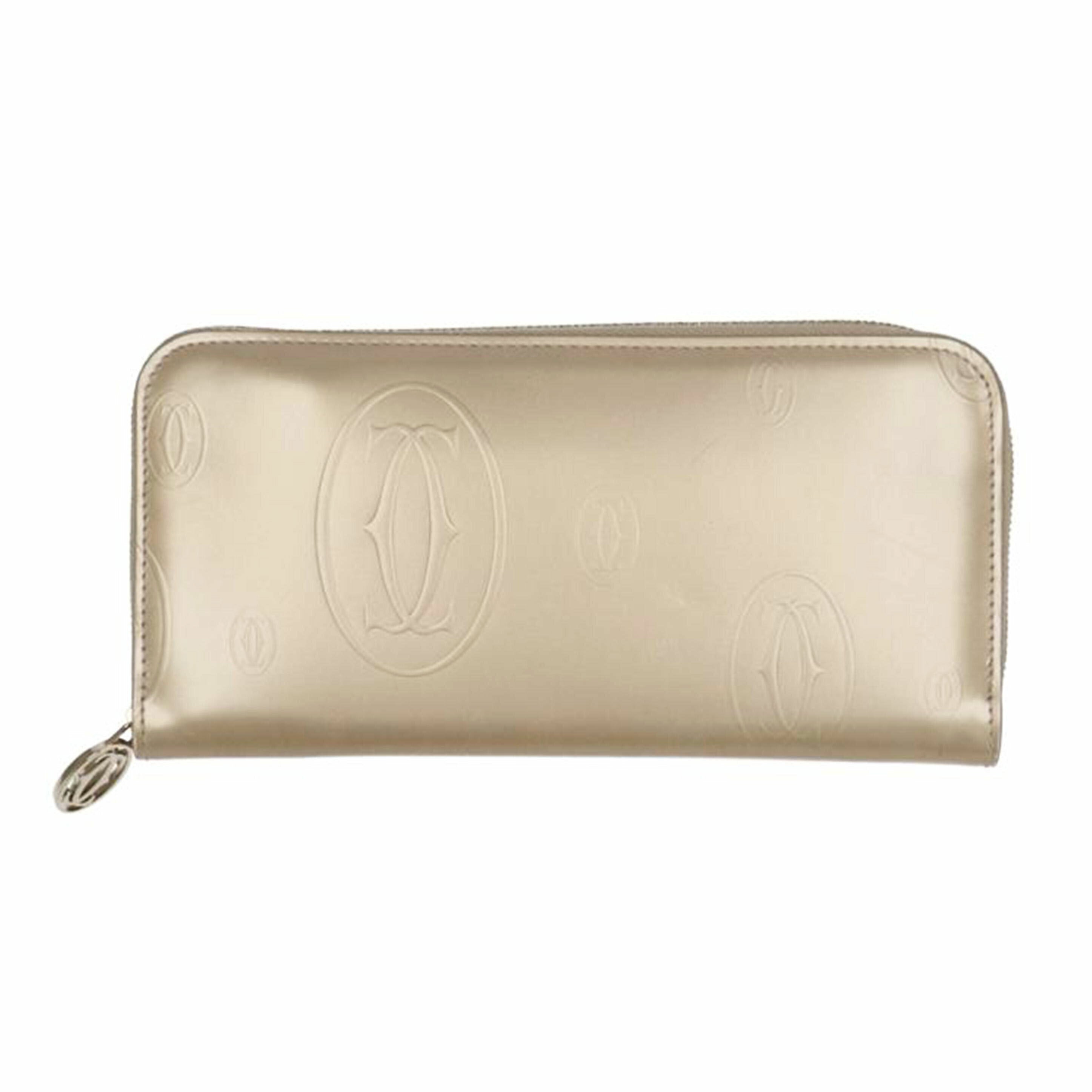 Cartier カルティエ/ラウンドジップ長財布//BCランク/75