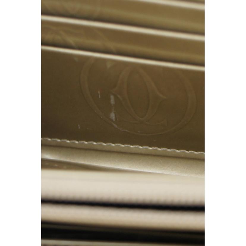 Cartier カルティエ/ラウンドジップ長財布//BCランク/75
