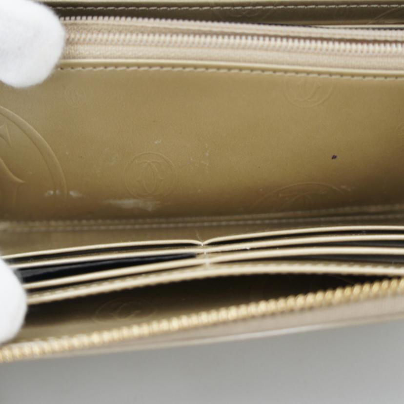 Cartier カルティエ/ラウンドジップ長財布//BCランク/75
