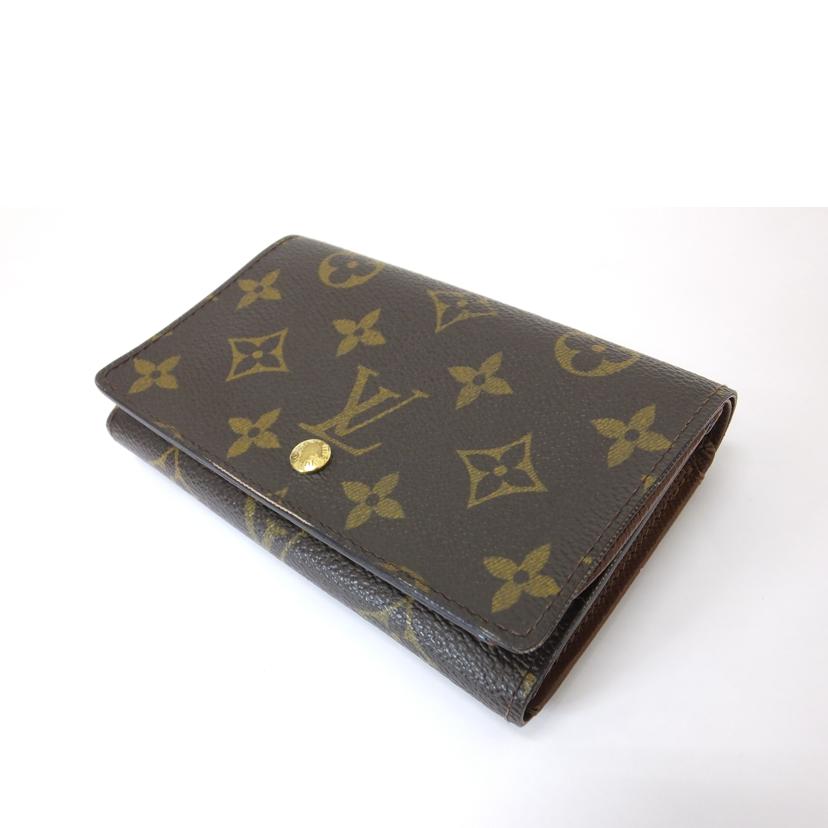 LV LV/ポルトモネビエトレゾール/モノグラム/M61730//CT0***/Bランク/88