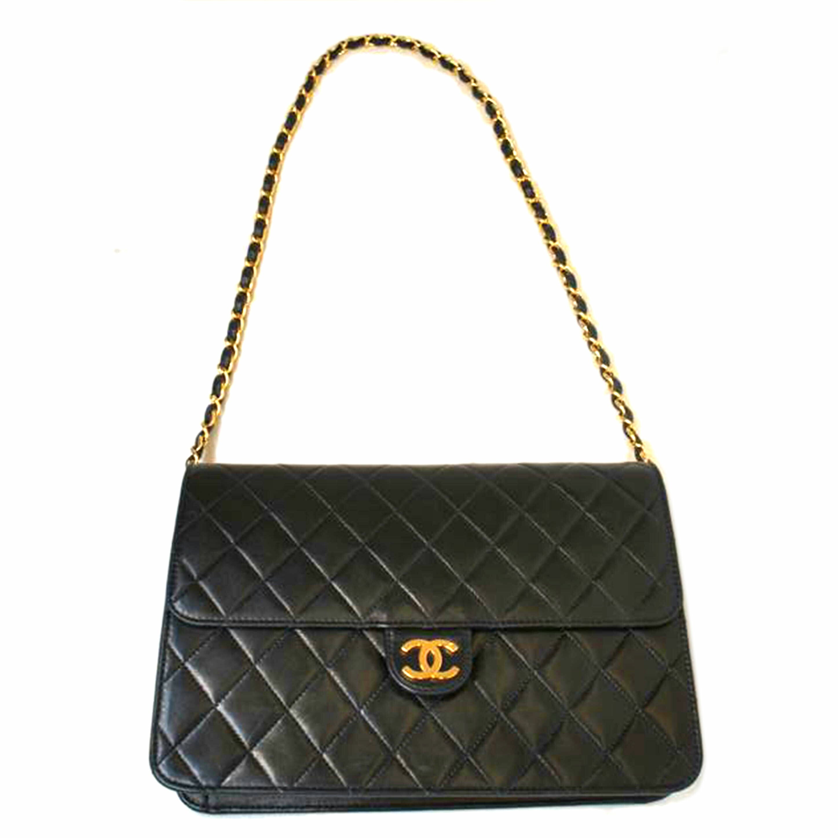 CHANEL シャネル/マトラッセラムスキンチェーンショルダー//5849120/ABランク/92
