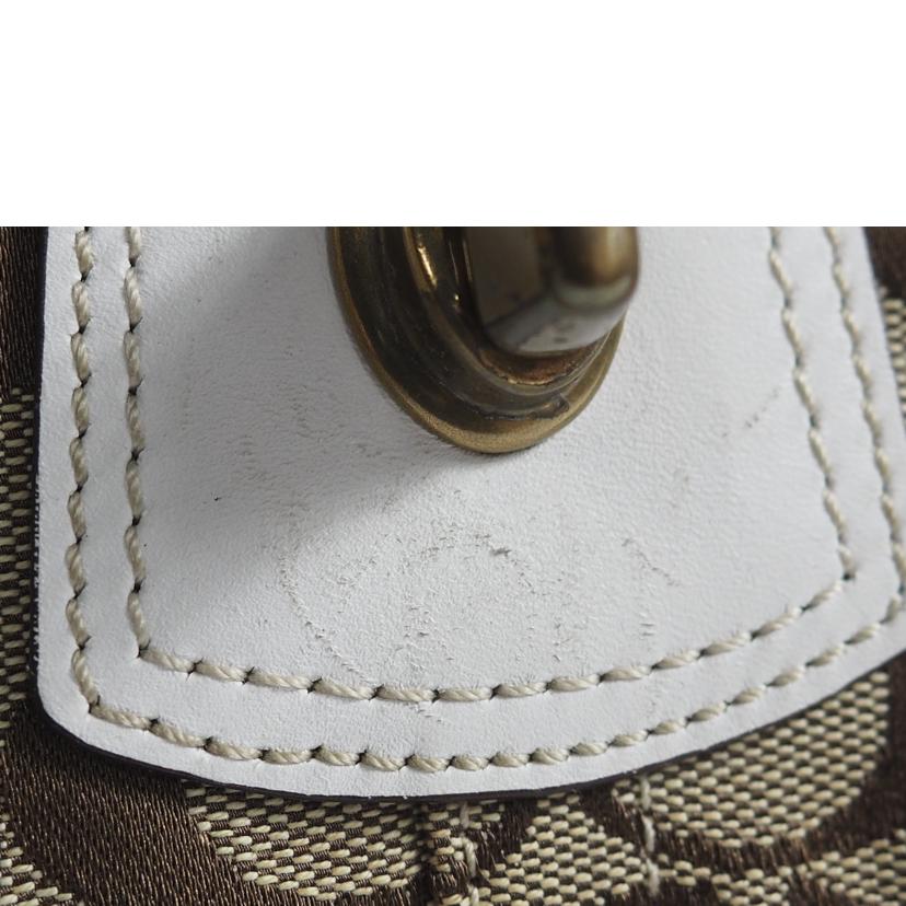 COACH コーチ/ショルダーバッグ シグネチャー ブラウン×ホワイト/F10567//M08**/Bランク/79