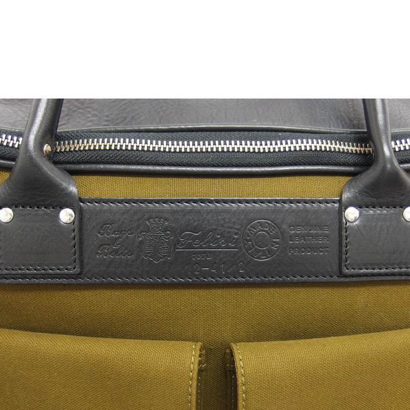 Felisi フェリージ/キャンバスレザー/2WAYトートバッグ//Aランク/04