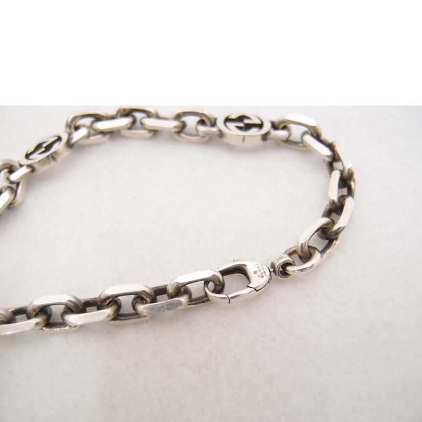 GUCCI グッチ/インターロッキングGブレスレット/19cm/620798//ABランク/69