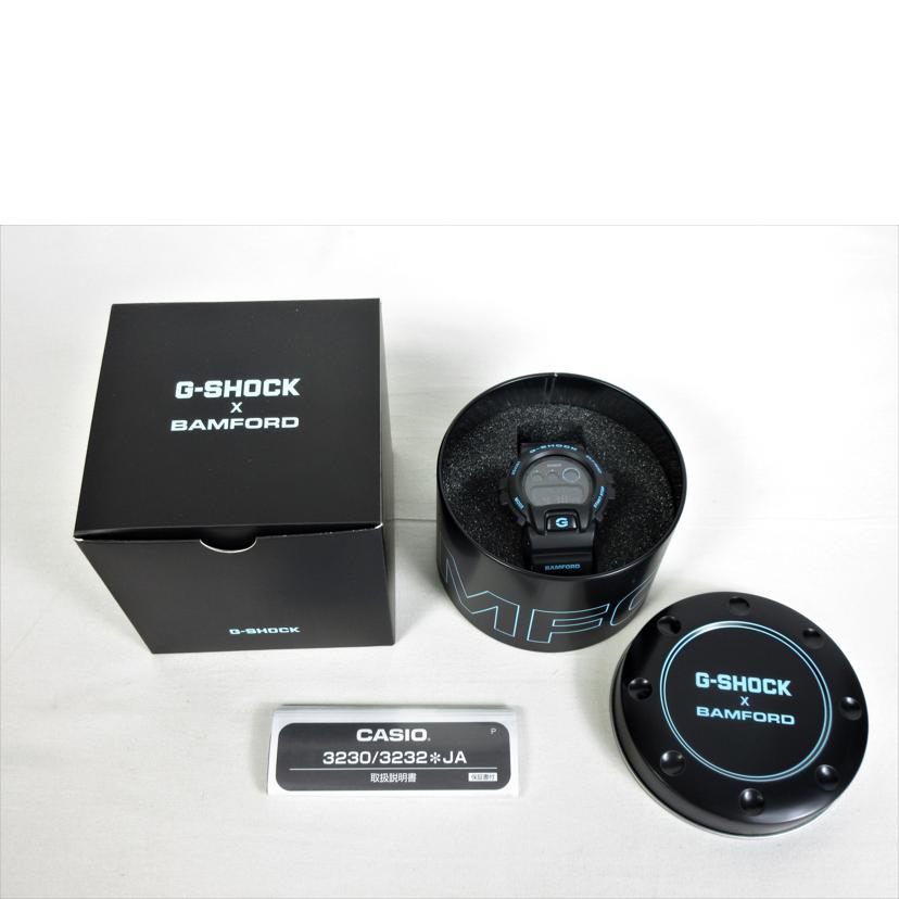 CASIO カシオ/G-SHOCK×BAMFORD/DW-6900BWD-1JR//Aランク/70