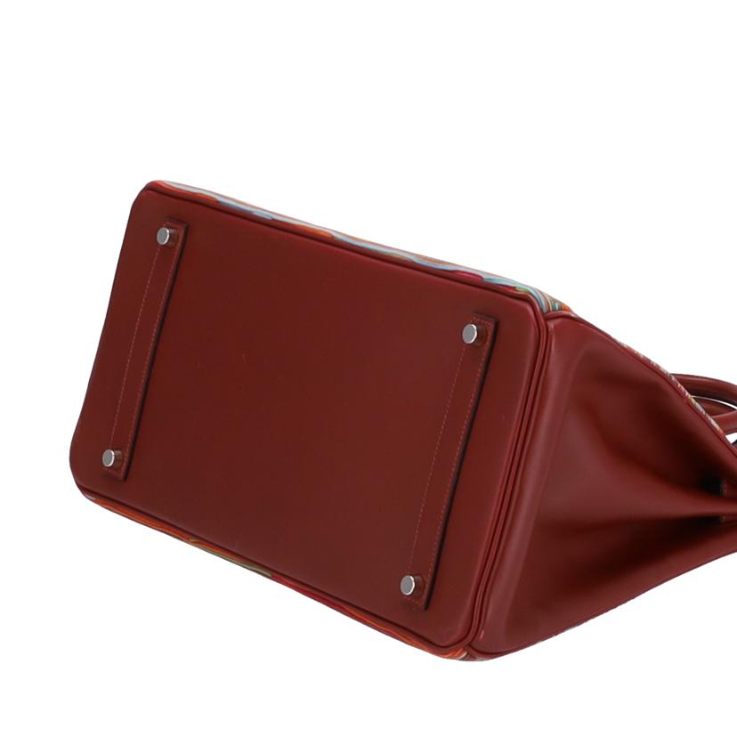 HERMES エルメス HERMES シルバー金具 ハンド トートバッグ/バーキン35/ヴィブラート/ボックスカーフ//□J刻印(2006)/Bランク/75