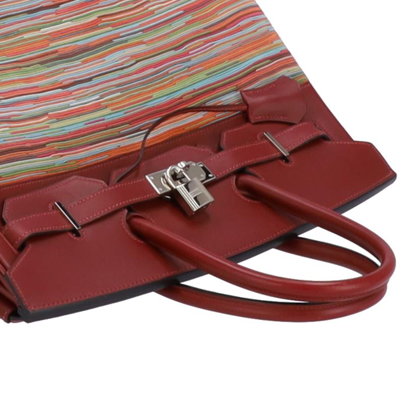 HERMES エルメス HERMES シルバー金具 ハンド トートバッグ/バーキン35/ヴィブラート/ボックスカーフ//□J刻印(2006)/Bランク/75