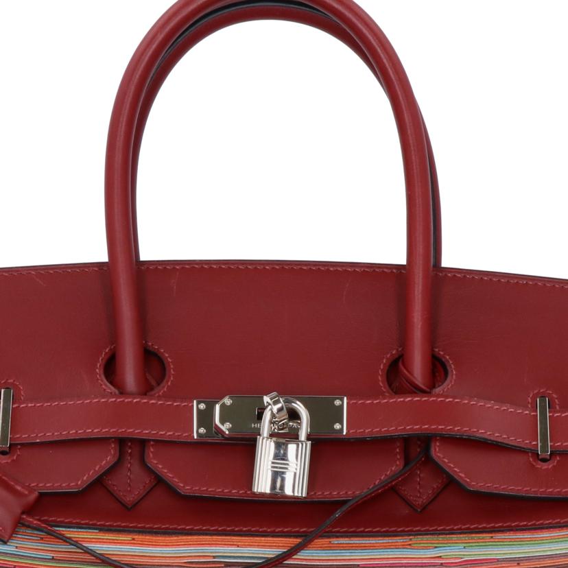 HERMES エルメス HERMES シルバー金具 ハンド トートバッグ/バーキン35/ヴィブラート/ボックスカーフ//□J刻印(2006)/Bランク/75