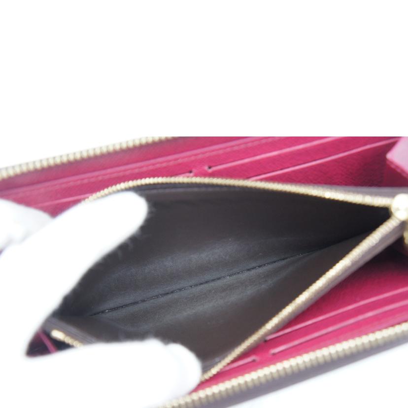 LV ルイ・ヴィトン/ポルトフォイユクレマンス/MG/フューシャ/M60742//RFID/Bランク/05